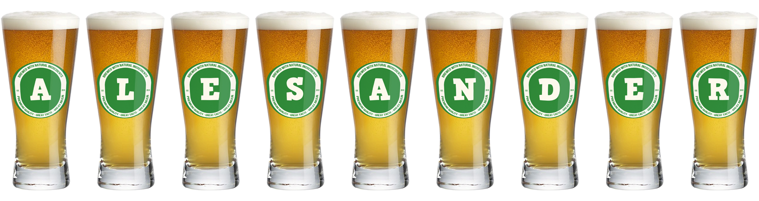 Alesander lager logo