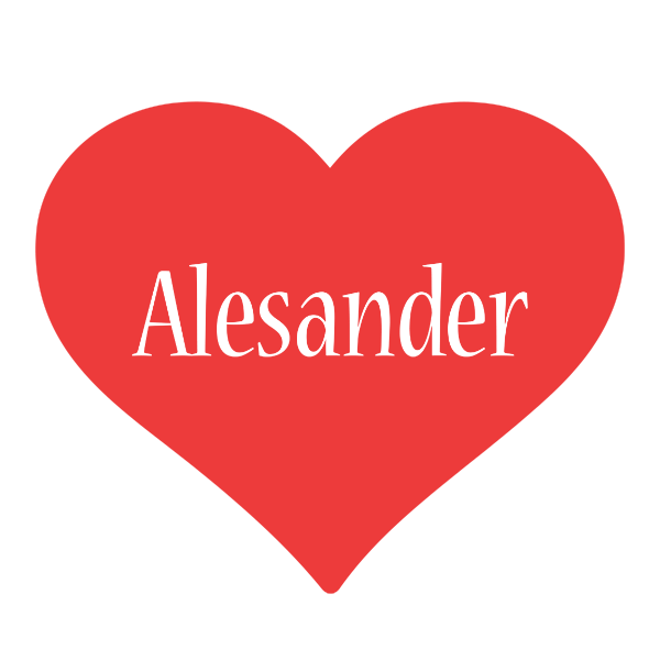 Alesander love logo