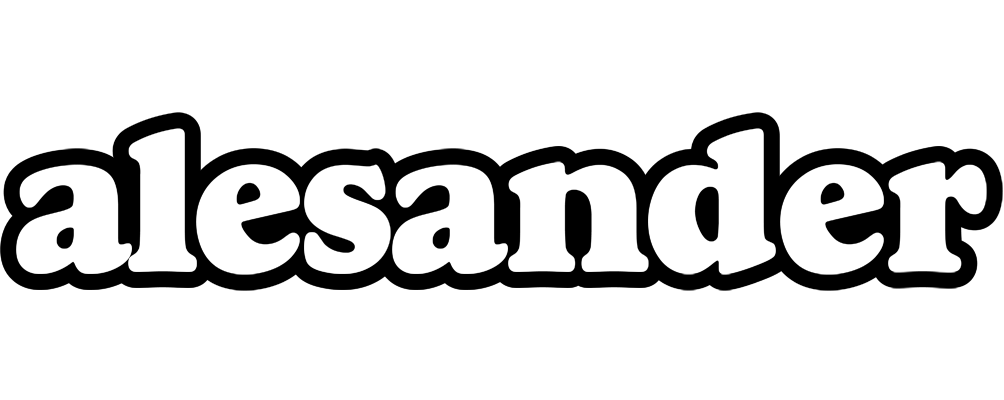 Alesander panda logo