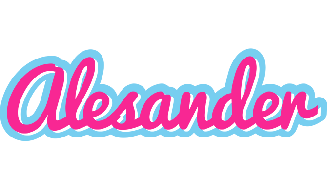 Alesander popstar logo