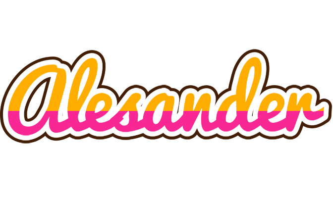Alesander smoothie logo