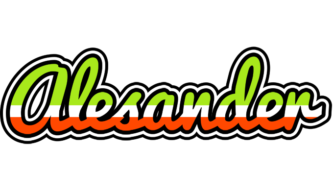 Alesander superfun logo