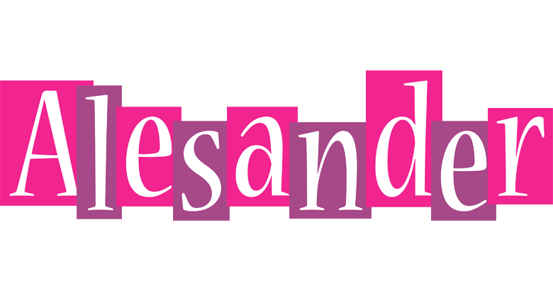 Alesander whine logo