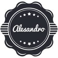 Alesandro badge logo