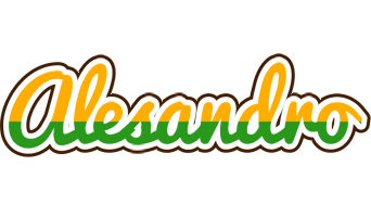 Alesandro banana logo