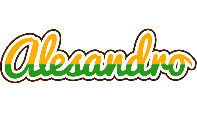 Alesandro banana logo
