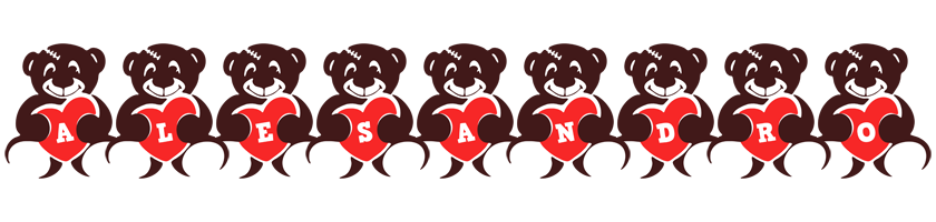 Alesandro bear logo