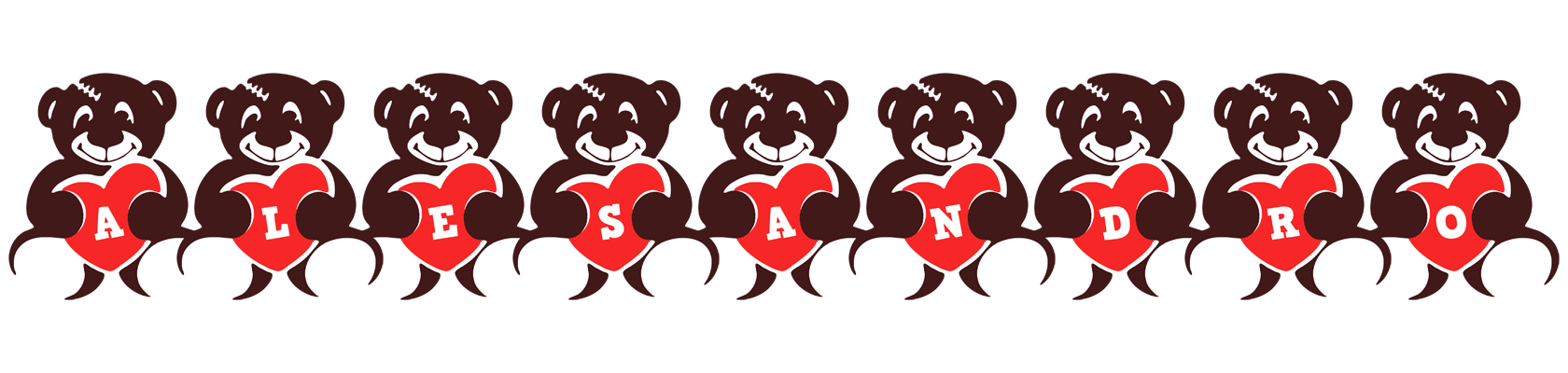 Alesandro bear logo