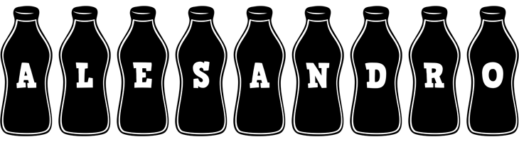 Alesandro bottle logo