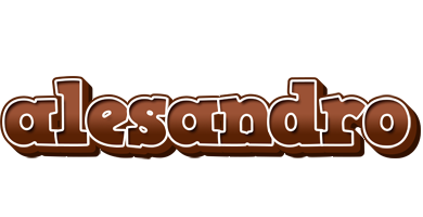 Alesandro brownie logo