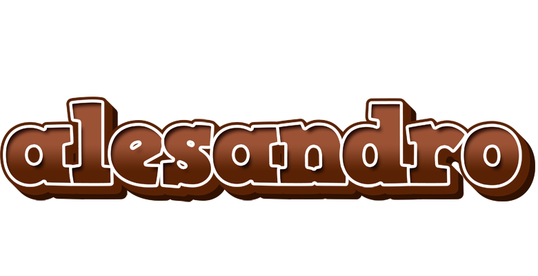 Alesandro brownie logo