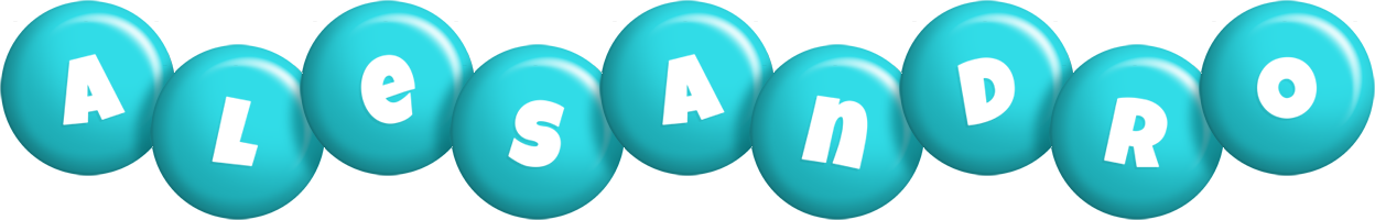 Alesandro candy-azur logo