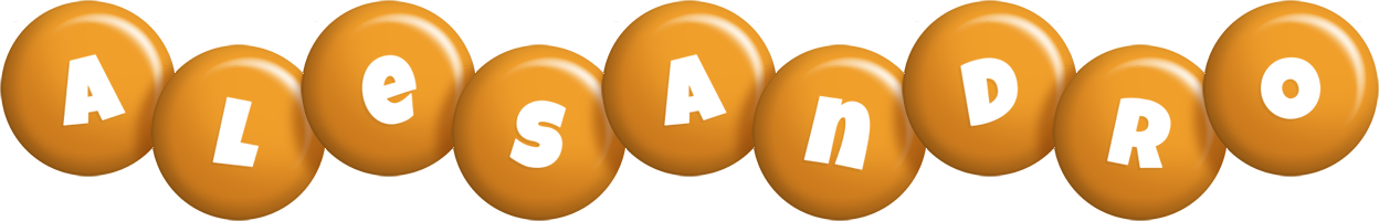 Alesandro candy-orange logo