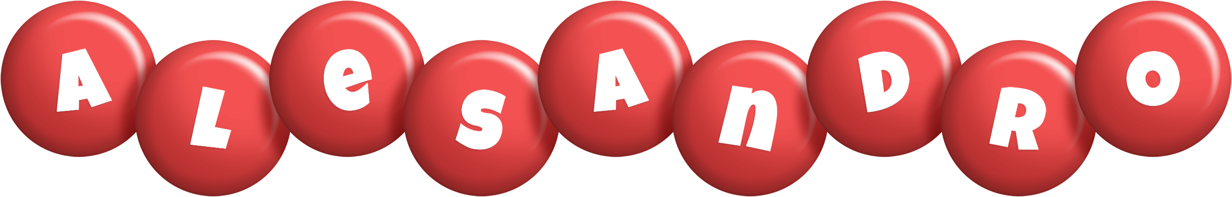 Alesandro candy-red logo