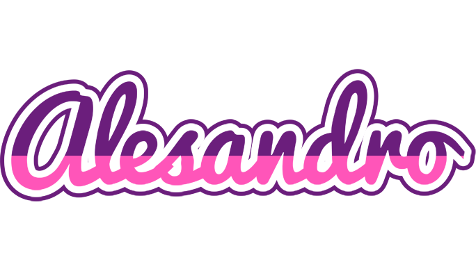 Alesandro cheerful logo
