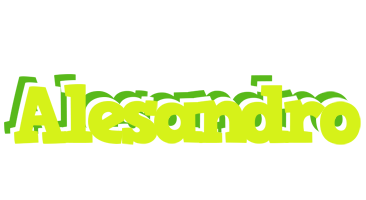 Alesandro citrus logo