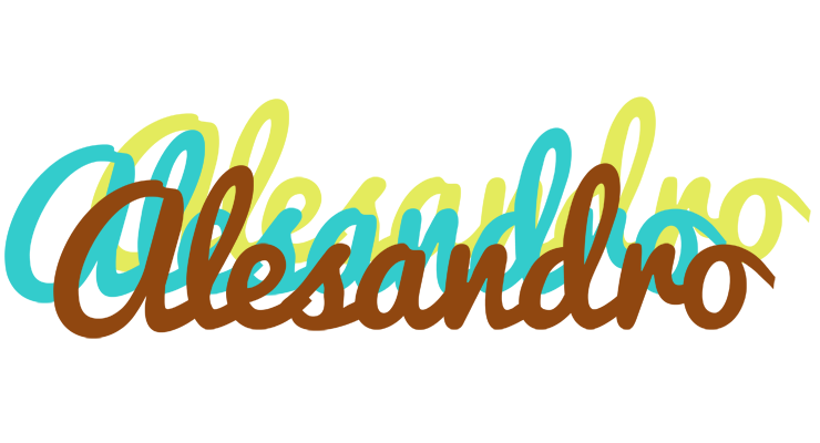 Alesandro cupcake logo