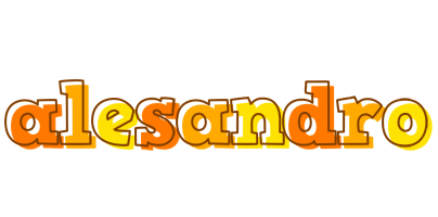 Alesandro desert logo