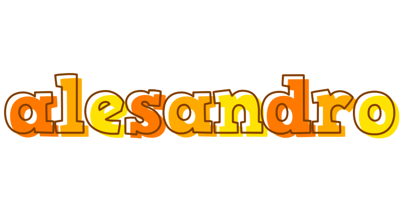 Alesandro desert logo