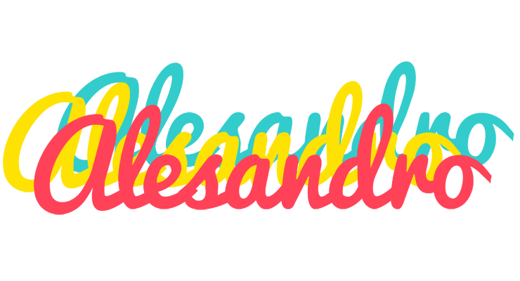 Alesandro disco logo
