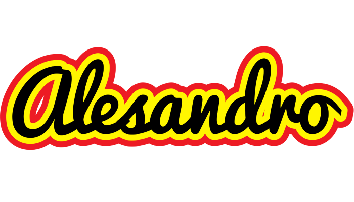 Alesandro flaming logo