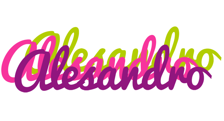 Alesandro flowers logo