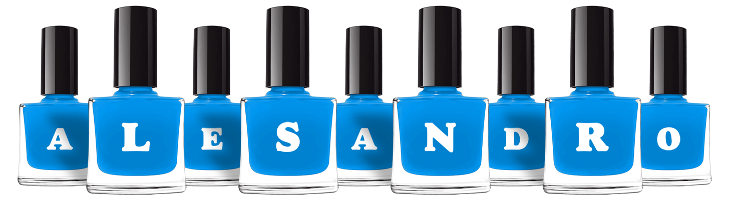 Alesandro glossy logo