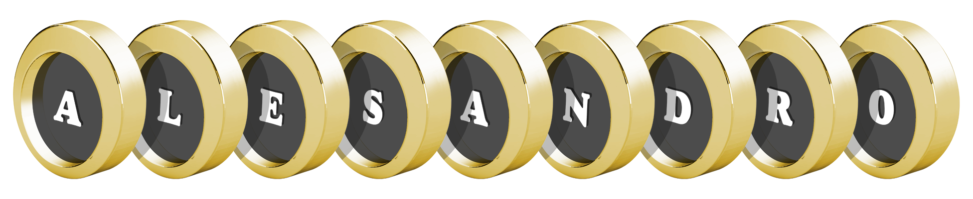 Alesandro gold logo