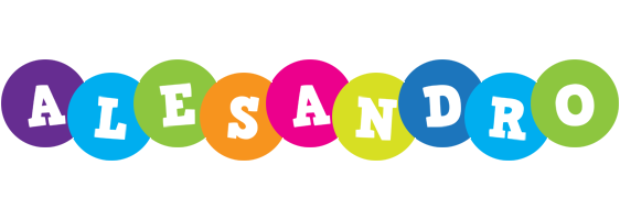 Alesandro happy logo