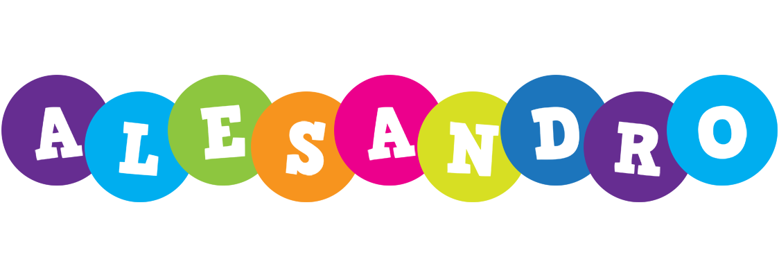 Alesandro happy logo