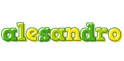 Alesandro juice logo