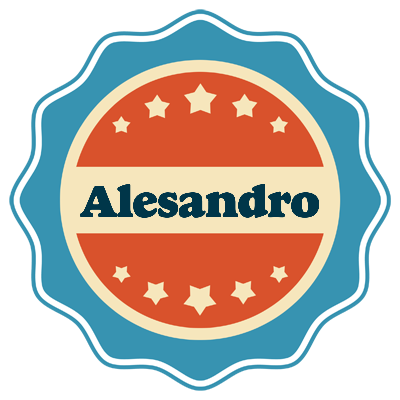 Alesandro labels logo
