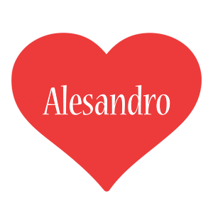 Alesandro love logo