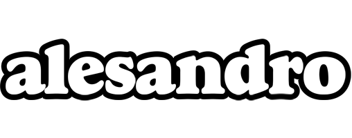 Alesandro panda logo
