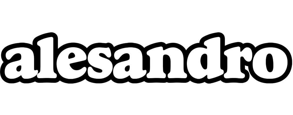 Alesandro panda logo