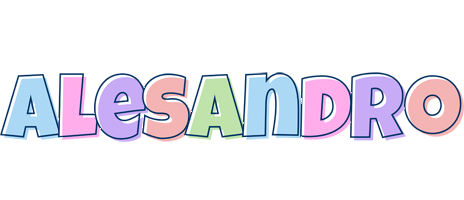 Alesandro pastel logo