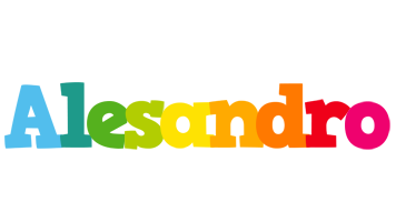 Alesandro rainbows logo