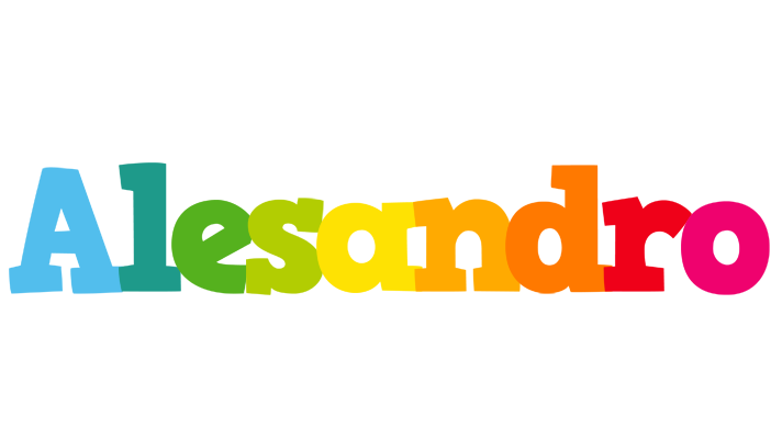 Alesandro rainbows logo