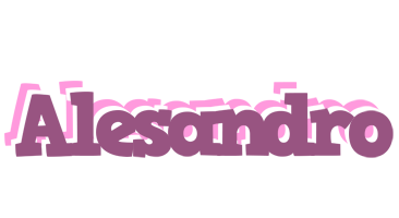 Alesandro relaxing logo