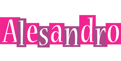 Alesandro whine logo