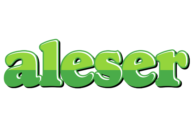 Aleser apple logo