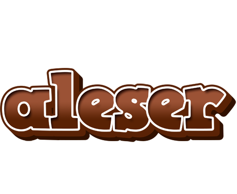Aleser brownie logo
