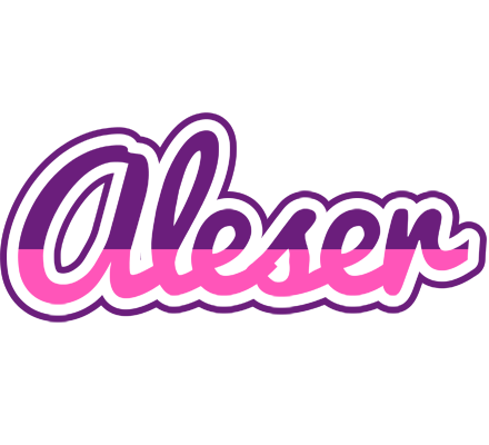 Aleser cheerful logo
