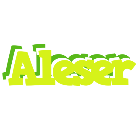 Aleser citrus logo