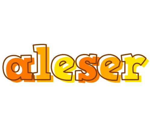Aleser desert logo