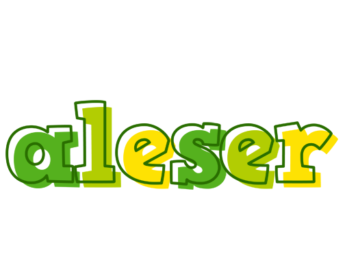 Aleser juice logo