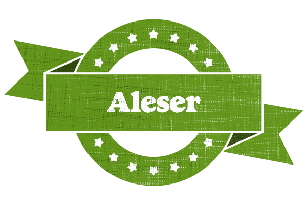Aleser natural logo