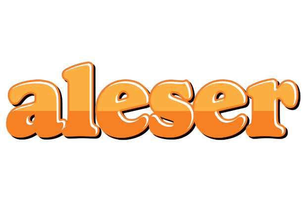 Aleser orange logo