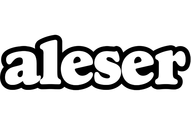 Aleser panda logo