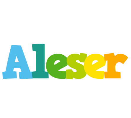 Aleser rainbows logo